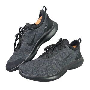 Mens Nike Black & Gray Flex Experience RN 8 Running Shoes Trainers Size 10.5W